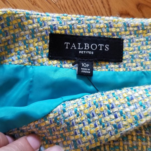 Talbots Trumpet style skirt - Picture 2 of 6